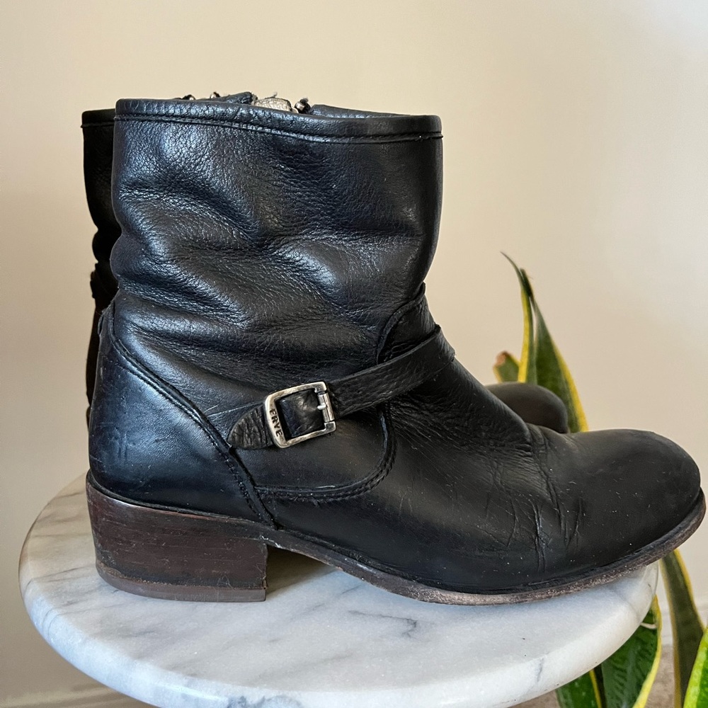 Black Frye boots